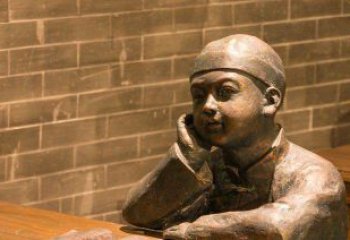 南京休闲园林装饰装置——小孩雕塑