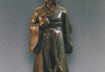 南京扁鹊仿铜人物雕塑-独特的玻璃钢雕刻