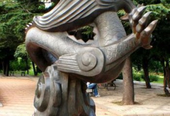 南京高品质十二生肖铜雕龙