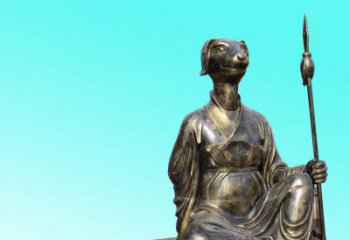 南京精美十二生肖坐式铜雕