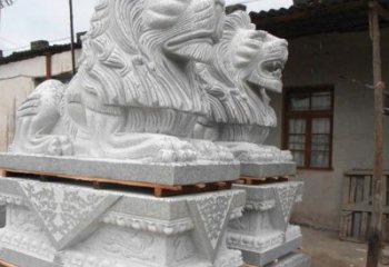 南京港币狮子雕塑，华丽展现华夏气势