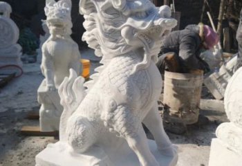 南京正宗古典麒麟神兽招财动物雕塑