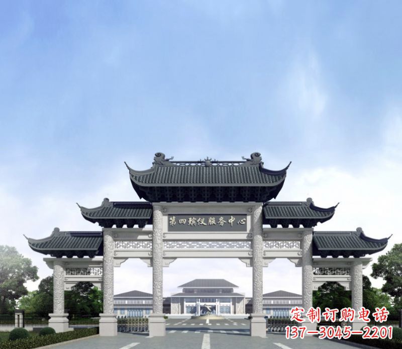 南京五门景观石牌坊