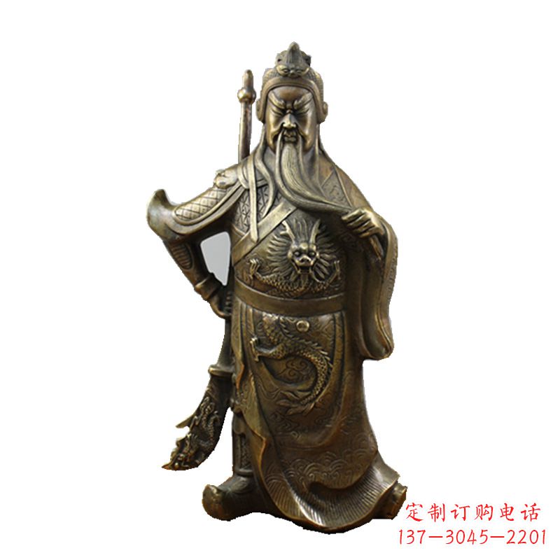 南京武财神关公风水铜雕