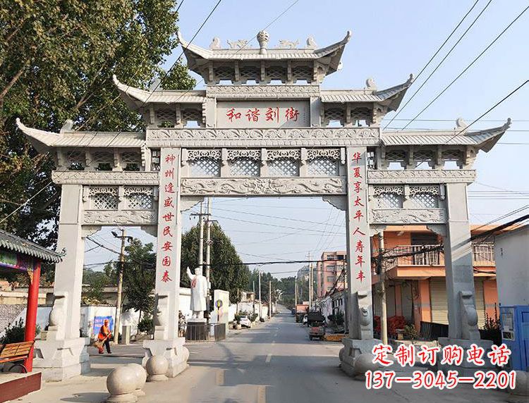 南京西北石雕牌坊