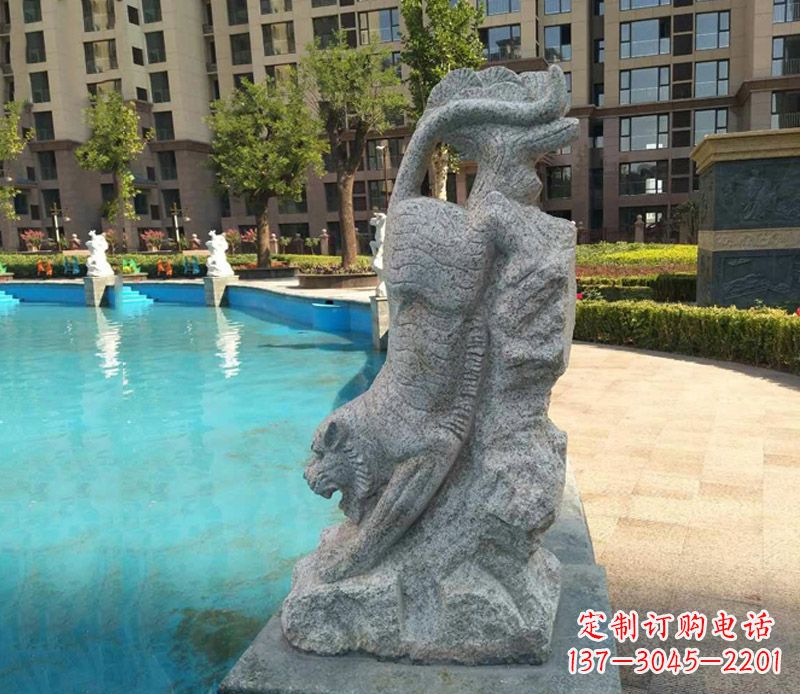 南京下山老虎石雕