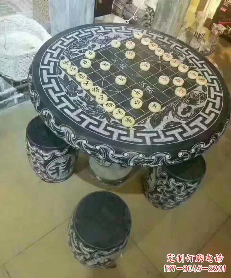 南京下象棋石桌凳