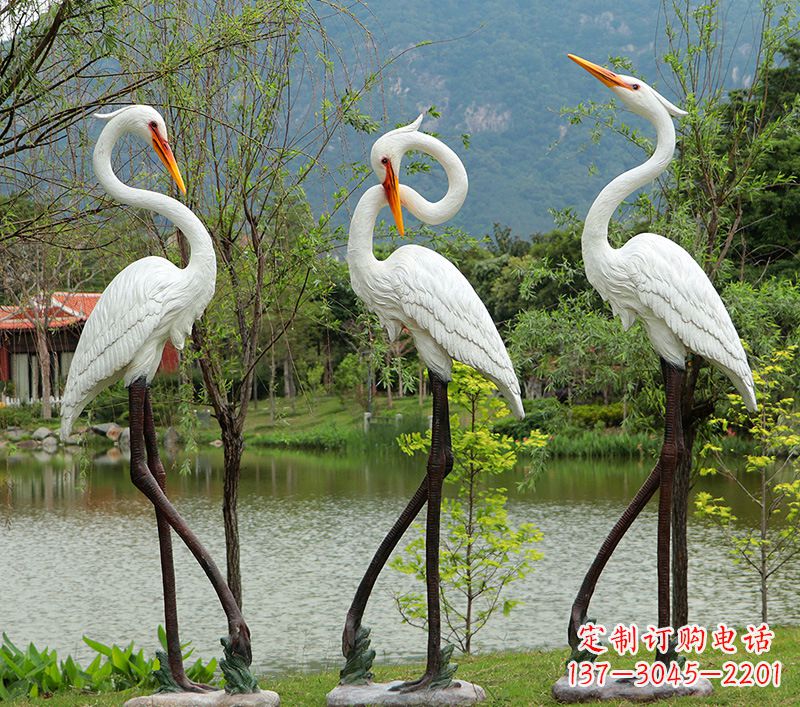 南京仙鹤的雕塑