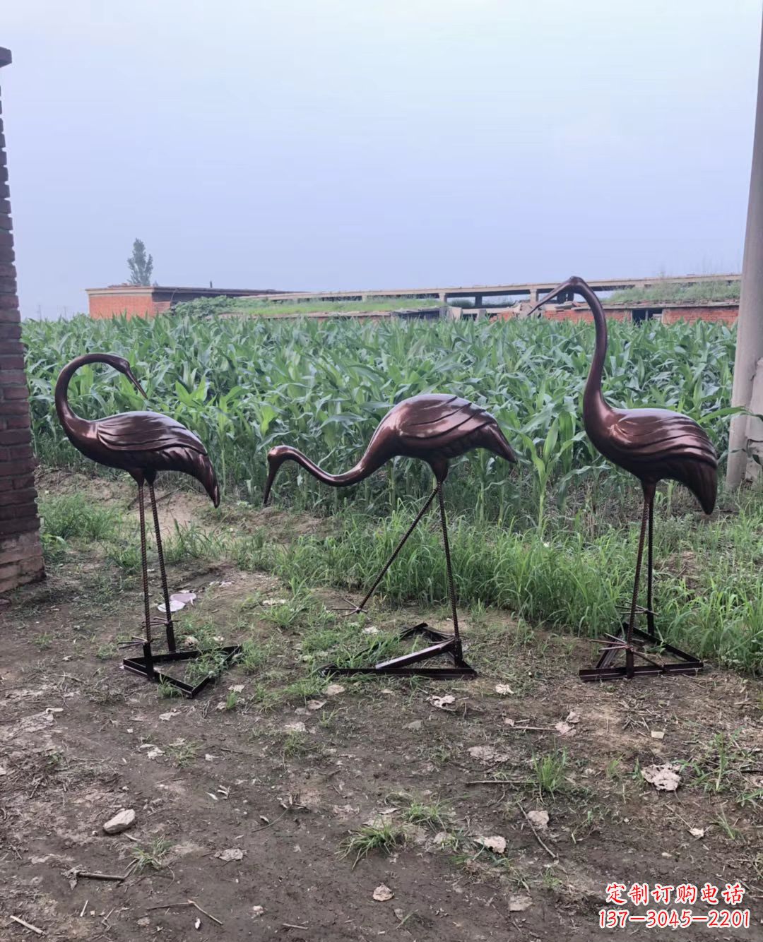 南京仙鹤雕塑