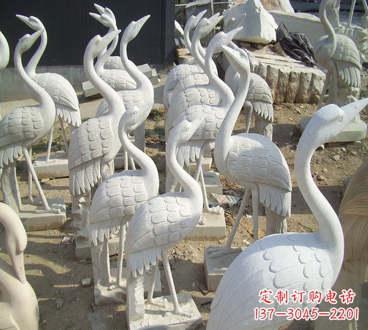 南京仙鹤石雕石雕