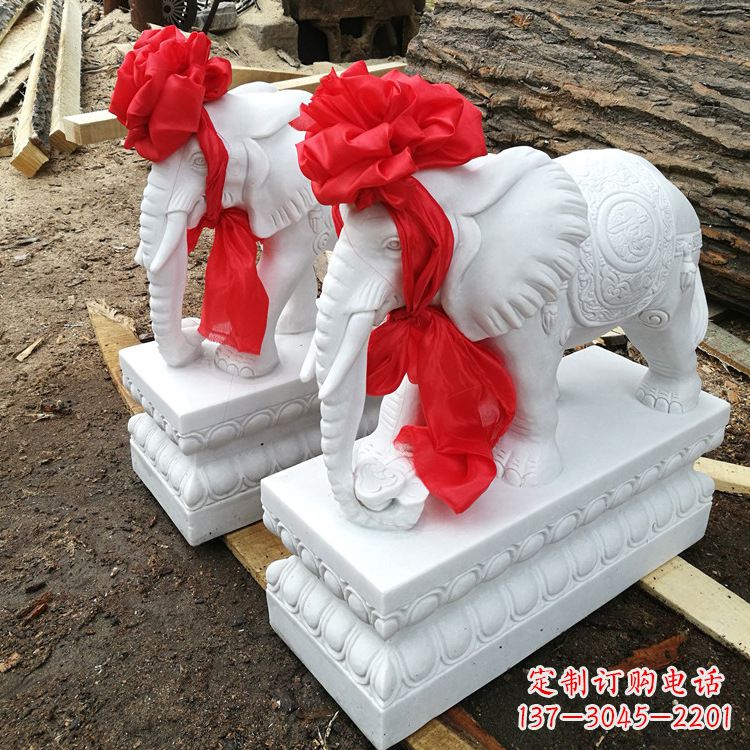 南京现代石雕大象