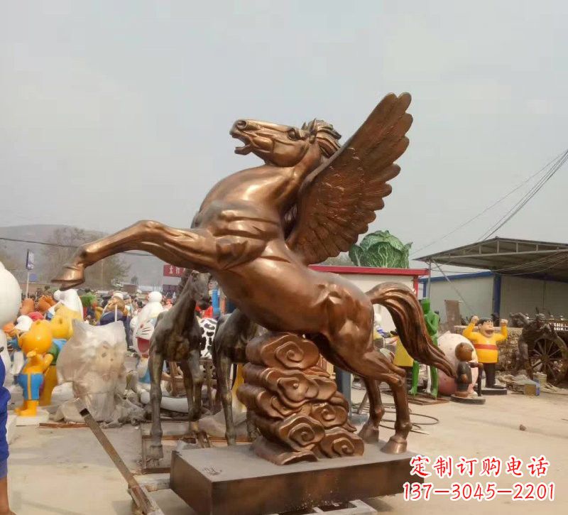 南京祥云飞马铜雕