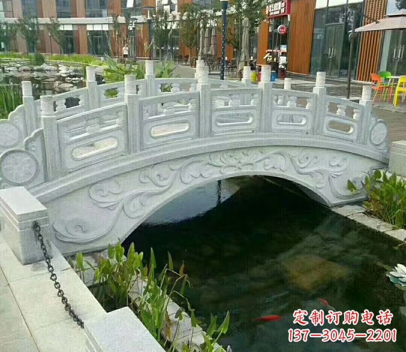 南京小区景观石桥栏杆
