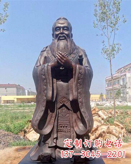 南京校园孔子雕像 (2)