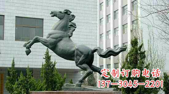 南京校园龙马精神铜雕