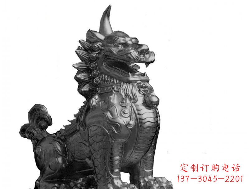 南京獬豸法院景观铜雕