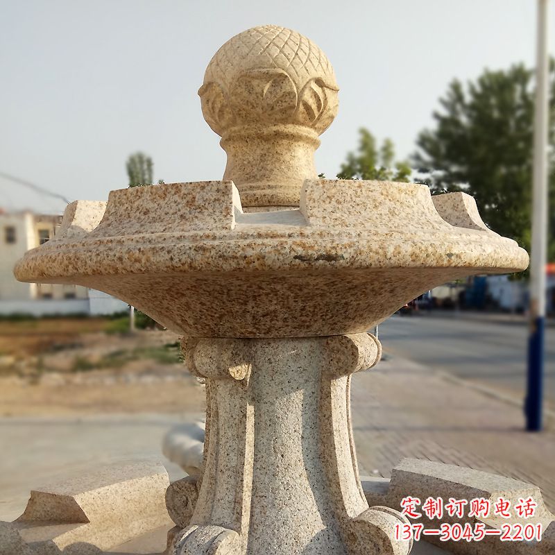 南京新型石雕风水球
