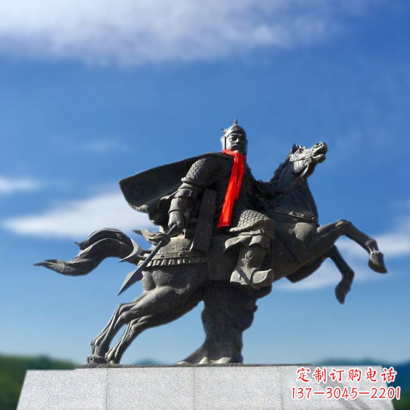 南京薛仁贵西征雕塑-唐初著名将领中国历史名人雕像
