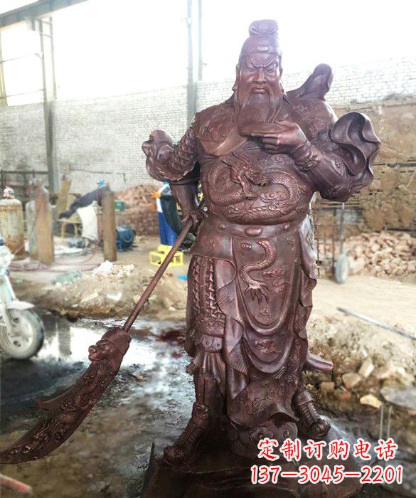南京义薄云天关公像