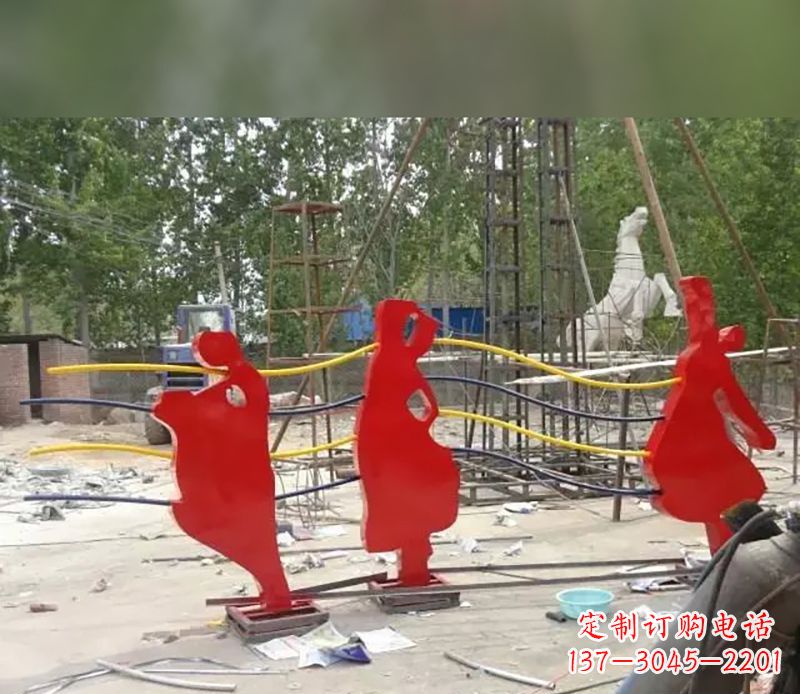 南京音符剪纸雕塑不锈钢