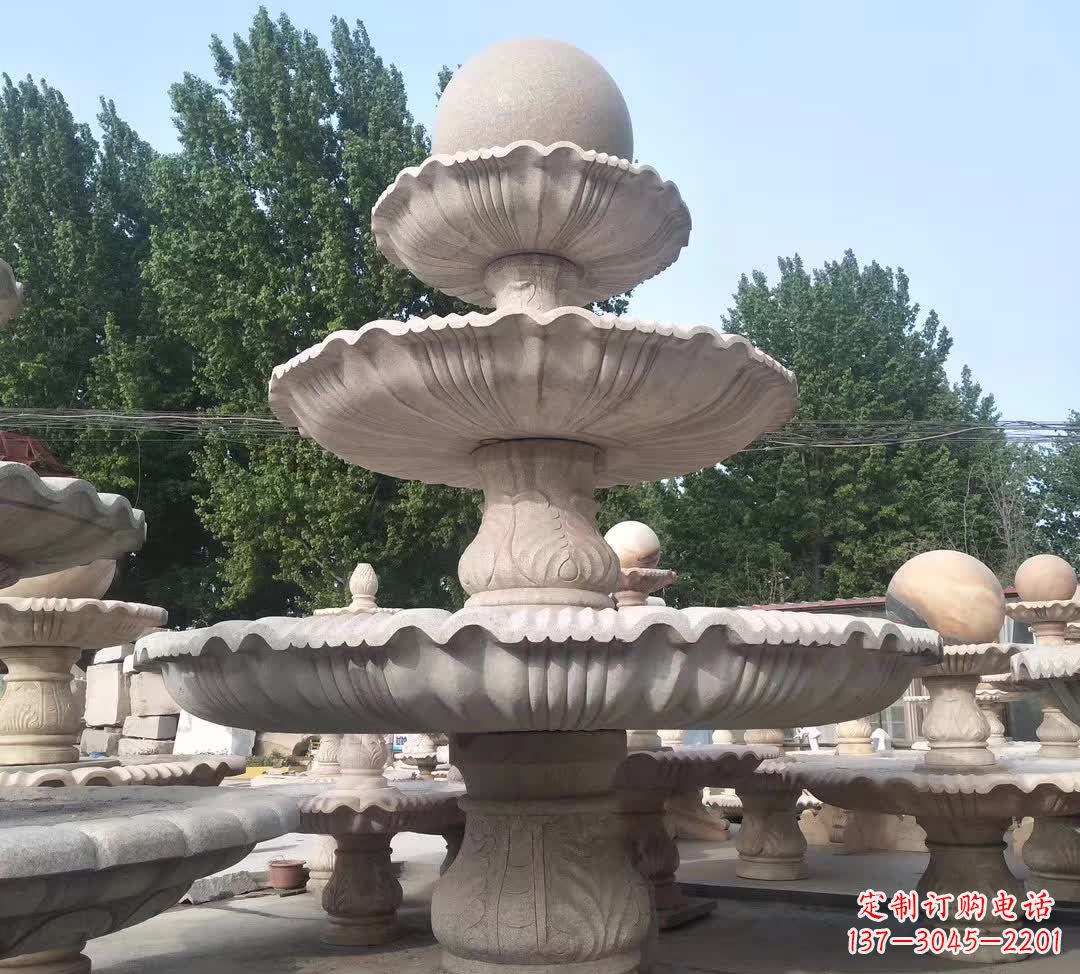 南京音乐风水球石雕