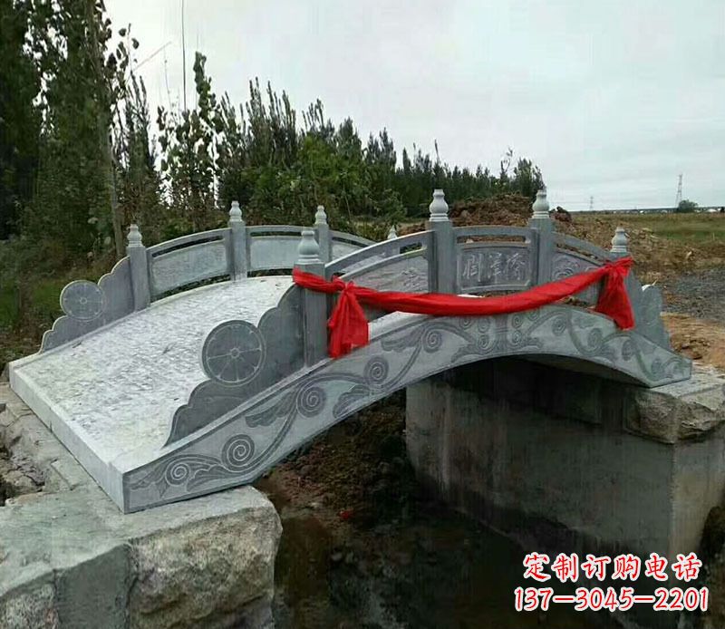 南京园林仿古石拱桥景观雕塑