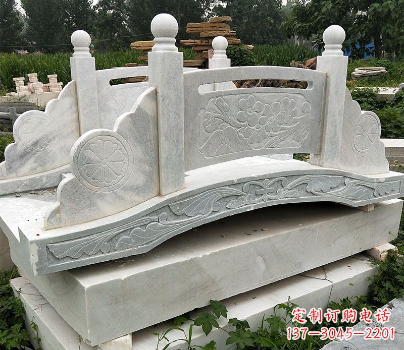 南京园林仿古石拱桥景观石雕