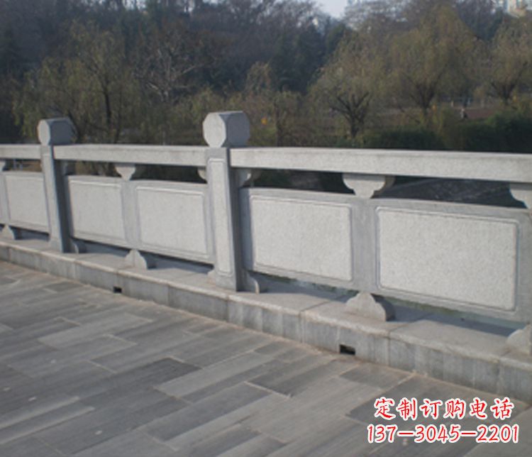 南京园林仿古石栏板景观石雕 (7)