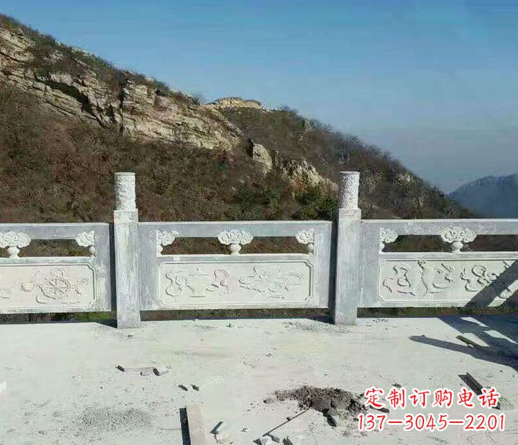 南京园林仿古石栏板景观石雕_2 (3)