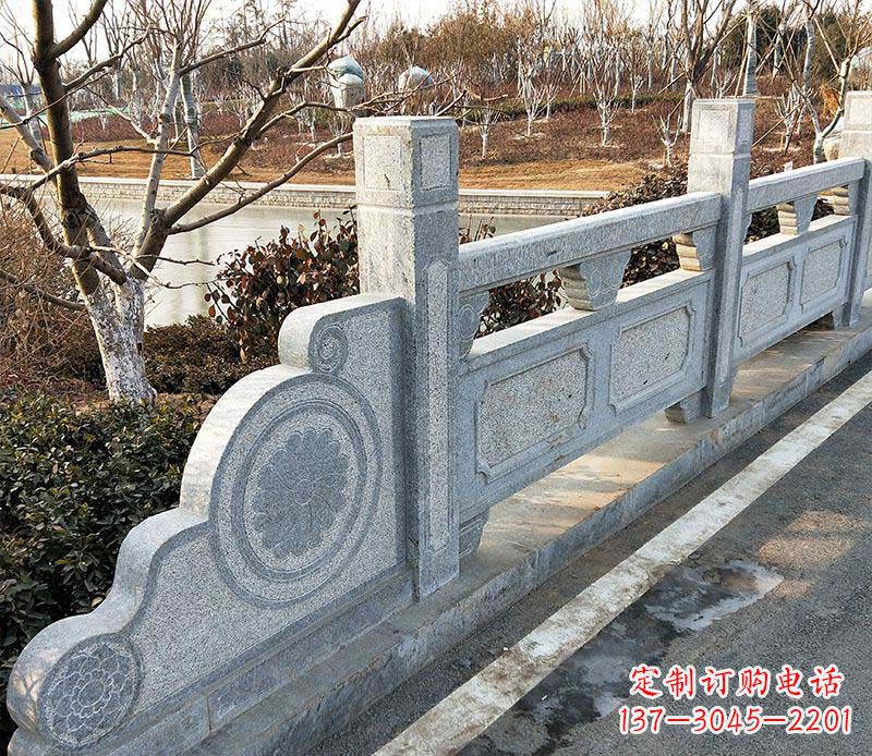 南京园林仿古石栏板景观石雕_1
