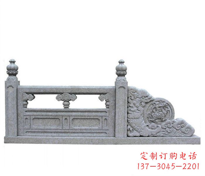 南京园林景观大理石栏板雕塑 (2)