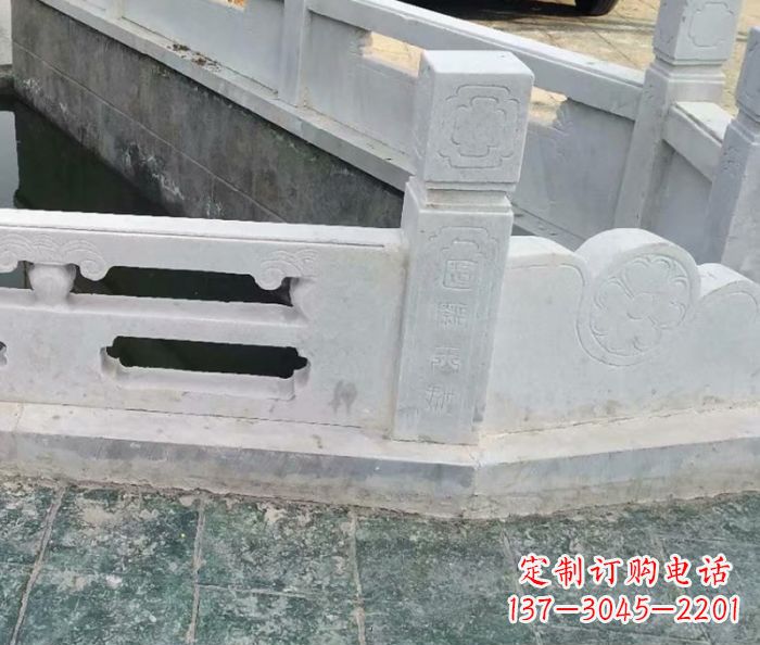 南京园林景观大理石栏板雕塑 (7)