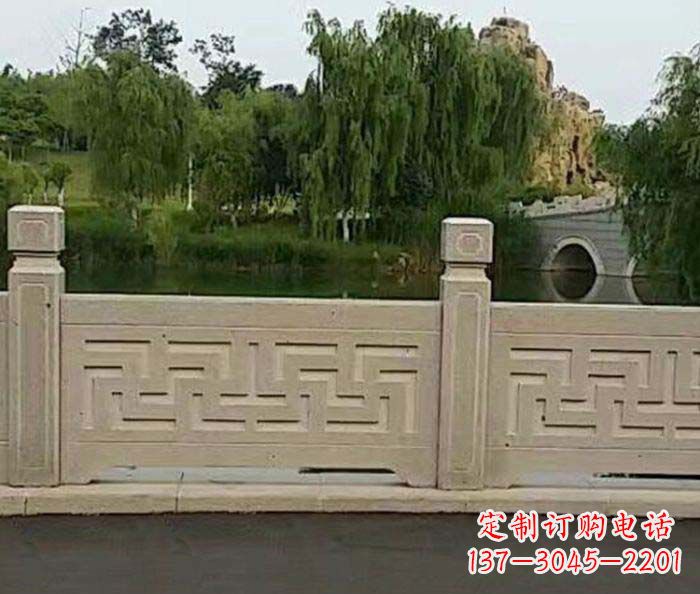 南京园林景观大理石栏板石雕 (4)