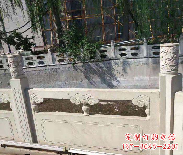 南京园林景观大理石栏板石雕 (6)