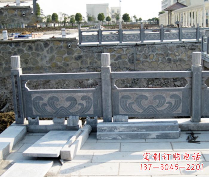 南京园林景观大理石栏板石雕 (11)