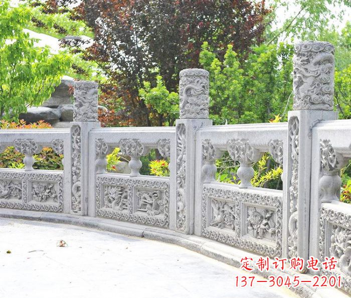 南京园林景观大理石栏板石雕 (9)