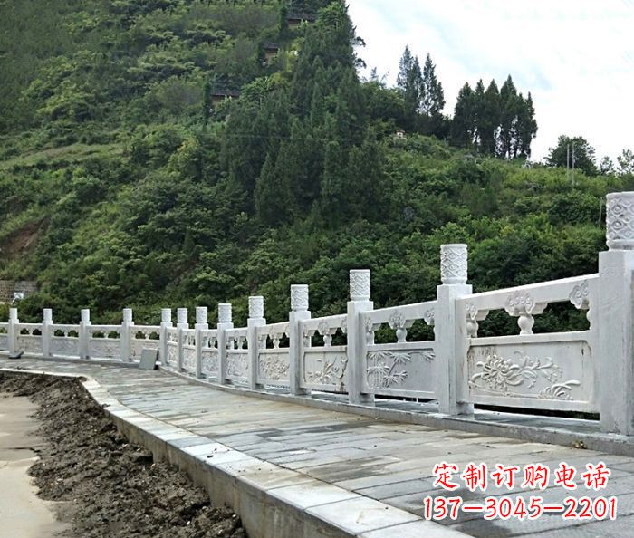 南京园林景观大理石栏板石雕_2