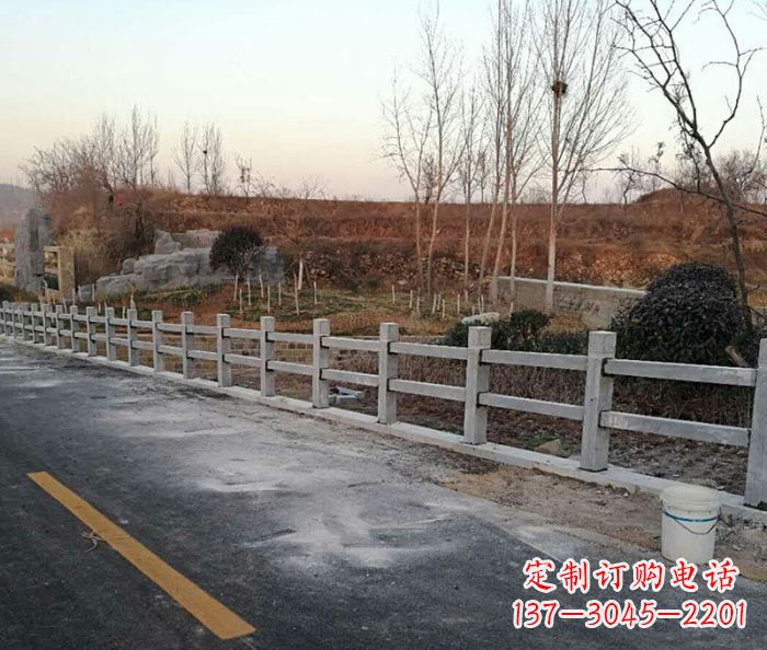 南京园林景观大理石栏杆石雕 (2)