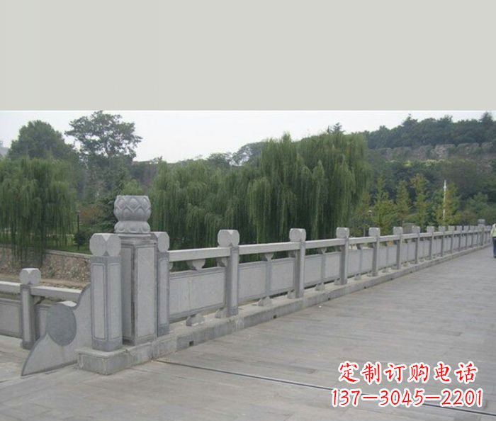 南京园林景观大理石栏杆石雕 (4)