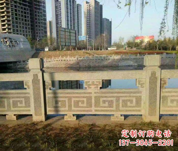 南京园林景观仿古石雕栏板 (3)