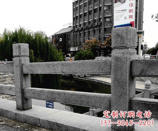 南京园林景观仿古石雕栏板 (9)