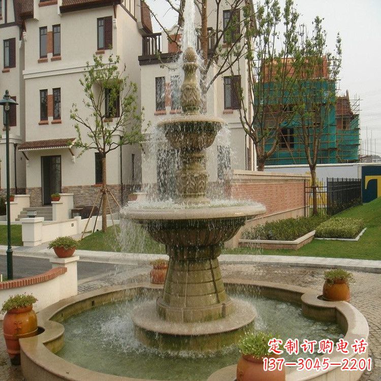 南京园林石雕喷泉
