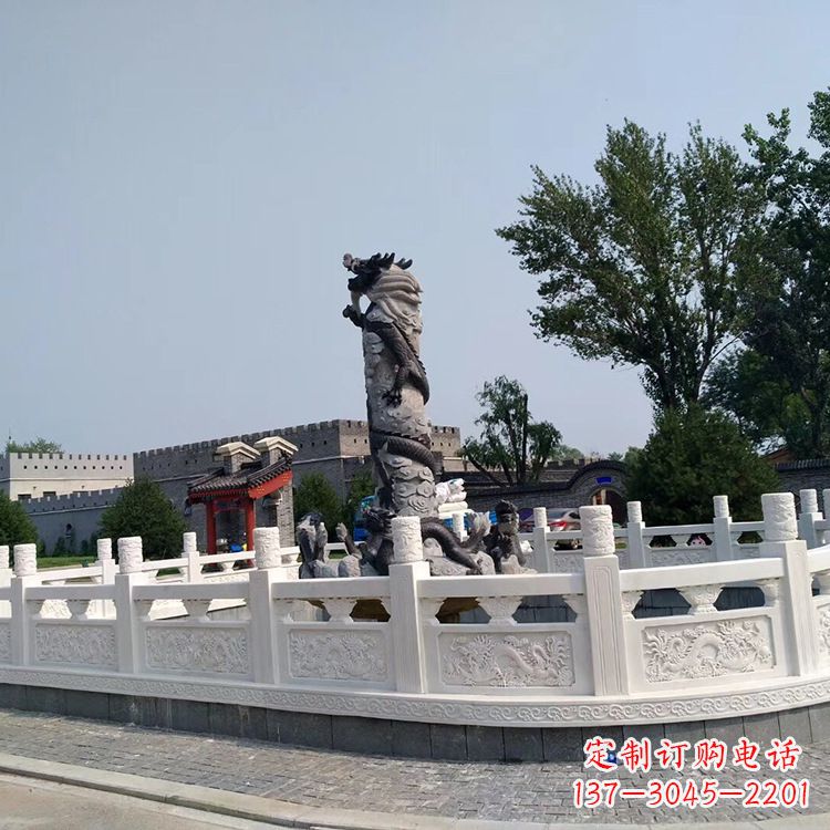 南京园林石雕栏板
