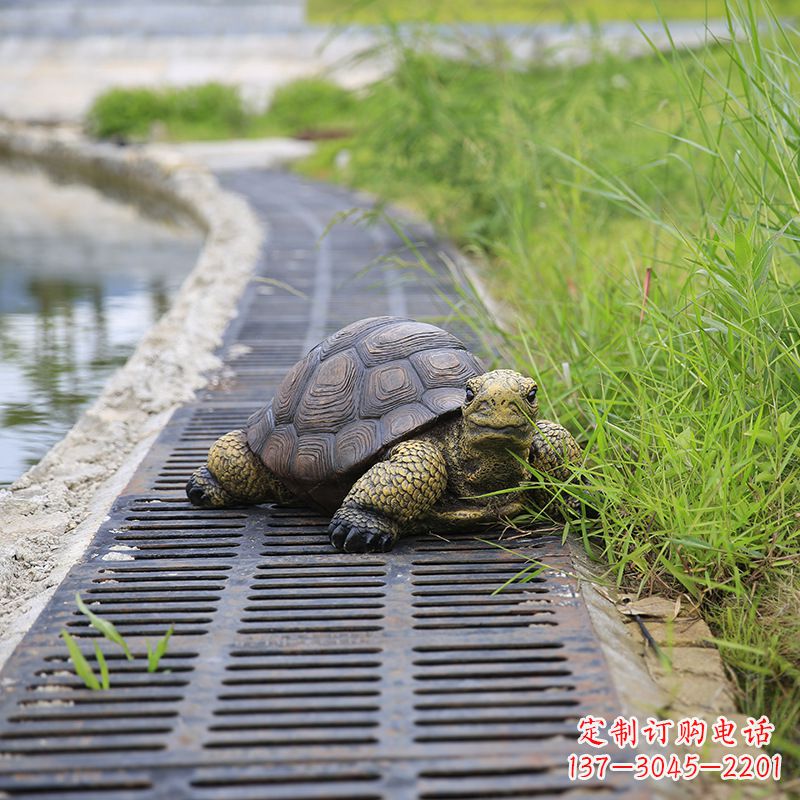 南京园林水景动物仿真乌龟雕塑