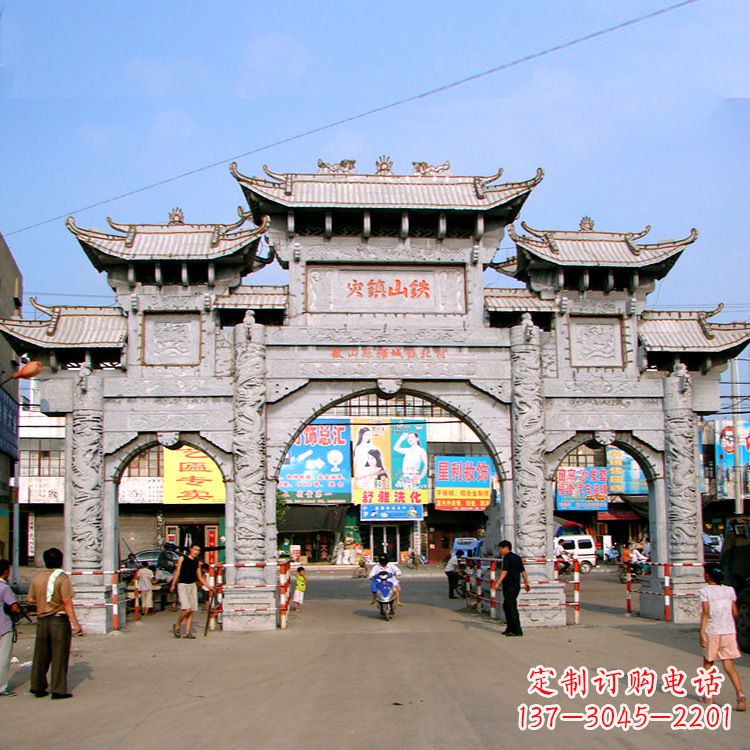 南京张艺石雕牌坊