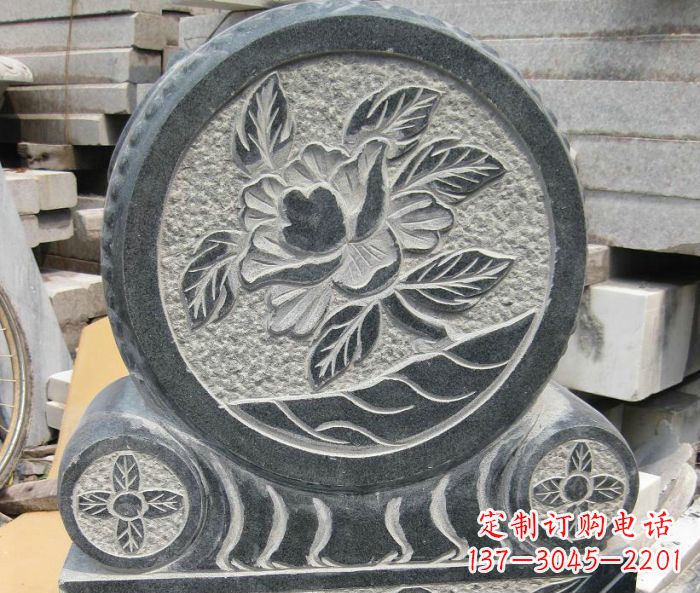 南京招财抱鼓石仿古石门墩