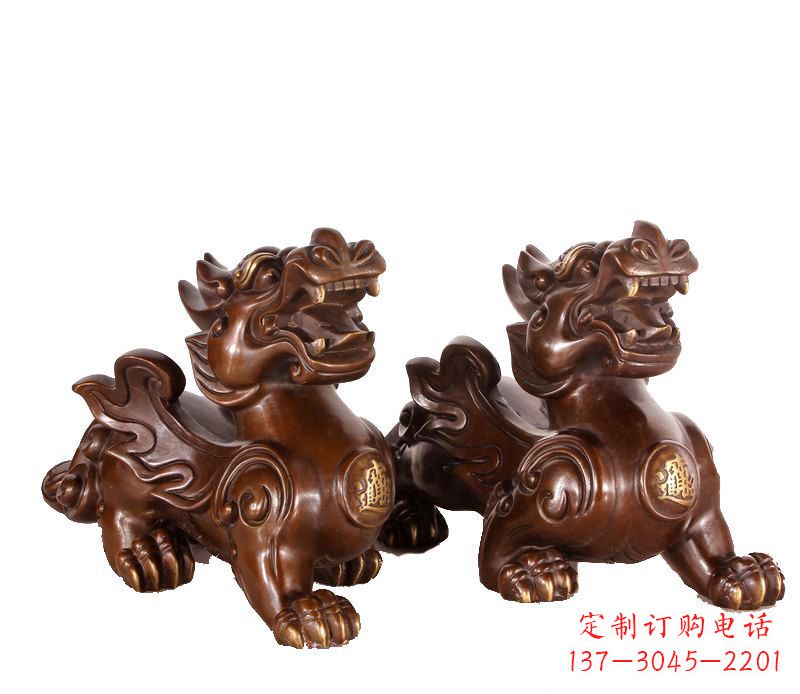 南京招财进宝貔貅铜雕