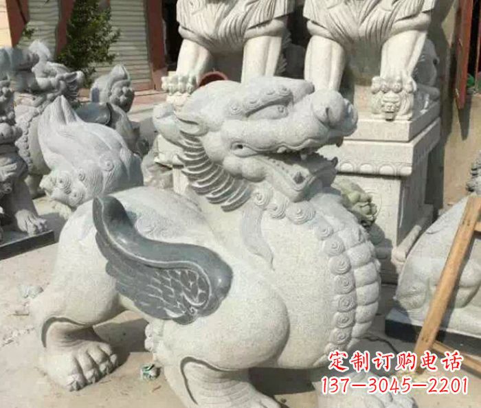 南京招财神兽仿古貔貅石雕
