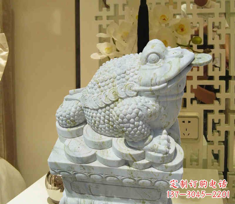 南京招财神兽金蟾石雕