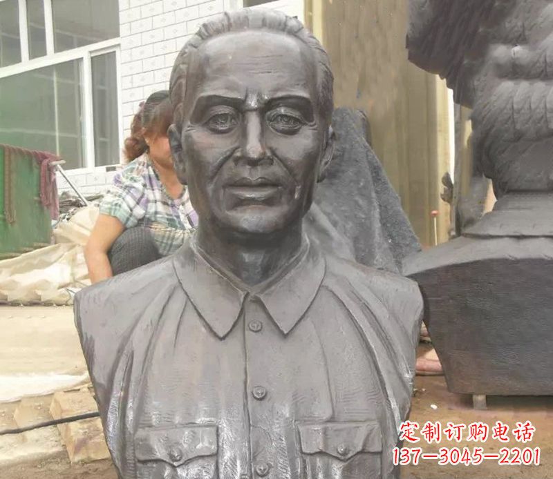 南京中国名人人物胸像铜雕